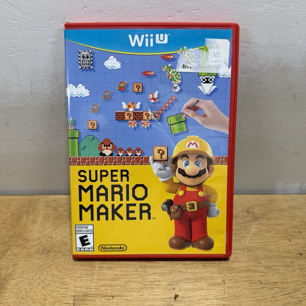 Super Mario Maker Nintendo Wii U 2015 Video Game Tested